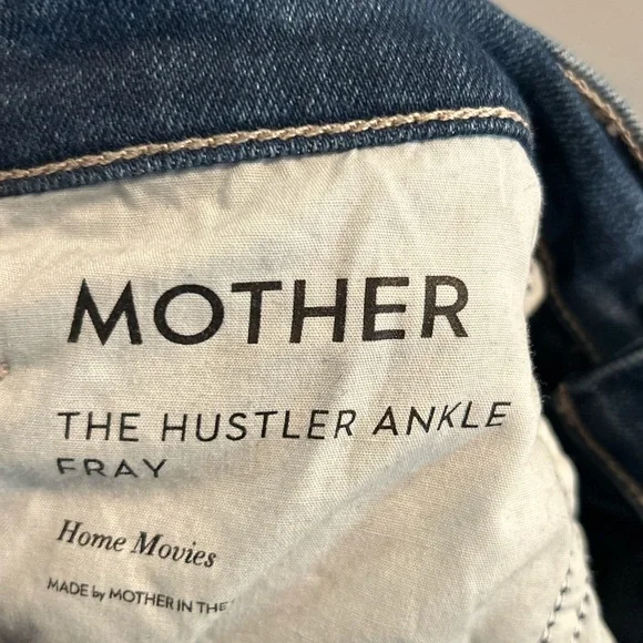 ⭐️MOTHER Hustler Ankle Fray in Home Movies 26⭐️ - Picture 9 of 10
